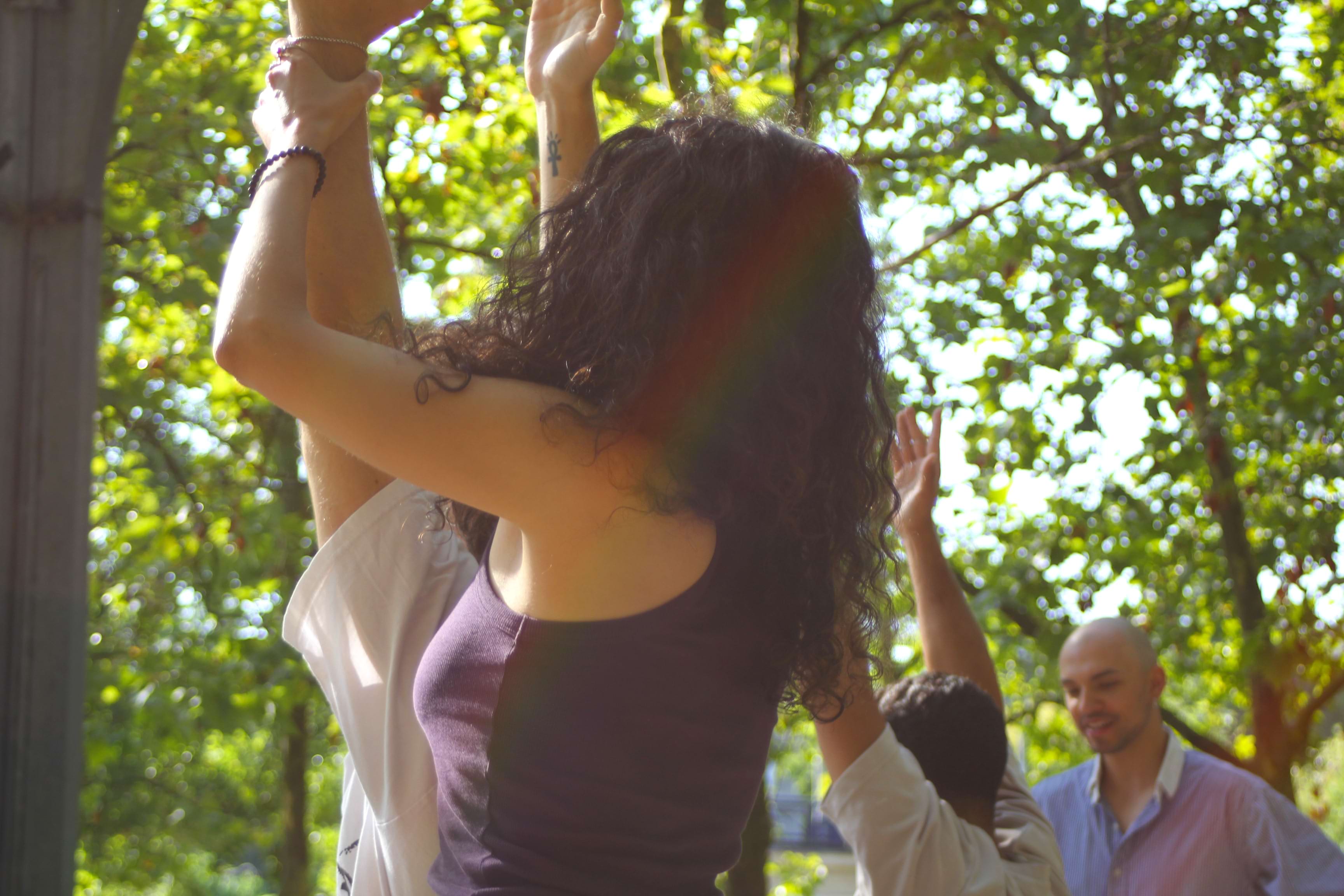 Picture of the yoga teacher